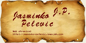 Jasminko Pelević vizit kartica
